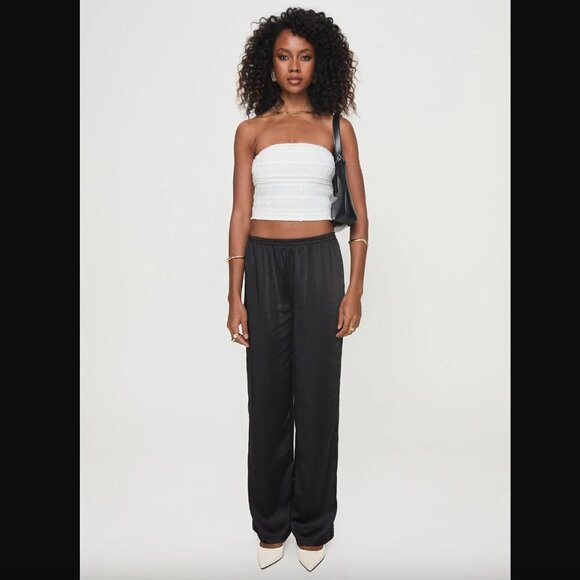 Princess Polly Lelande White Tube Top 6 - Picture 11 of 12